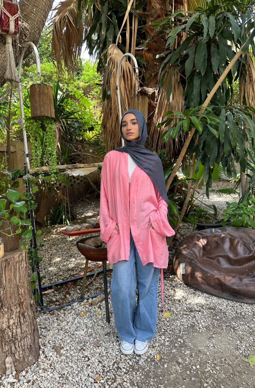 Loose Cotton Cardigan