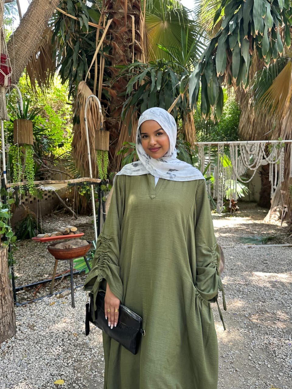 Linen Maxi Dress