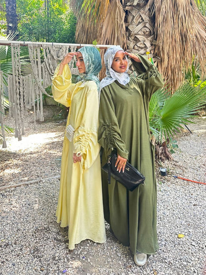 Linen Maxi Dress