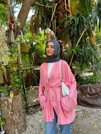 Loose Cotton Cardigan
