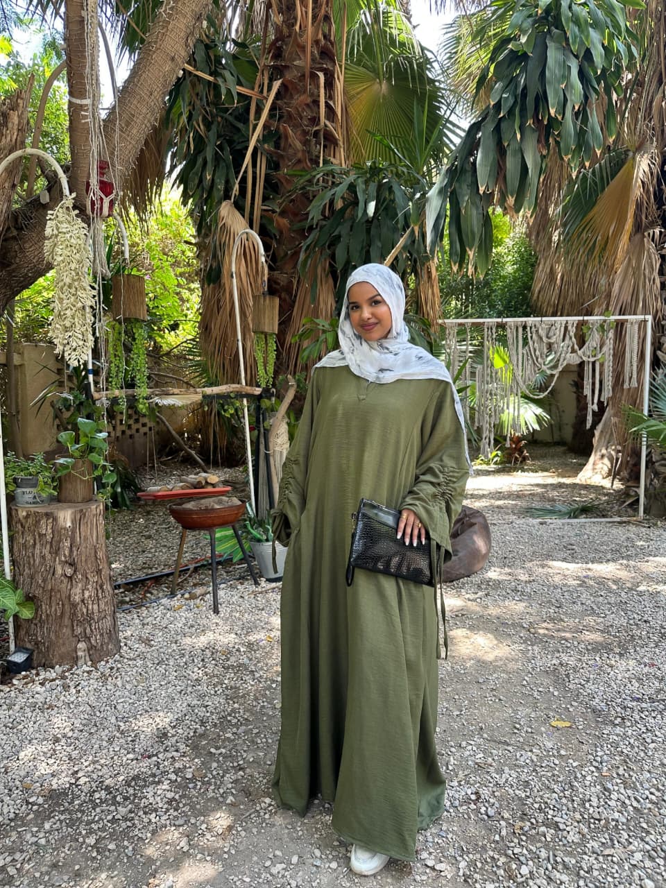Linen Maxi Dress