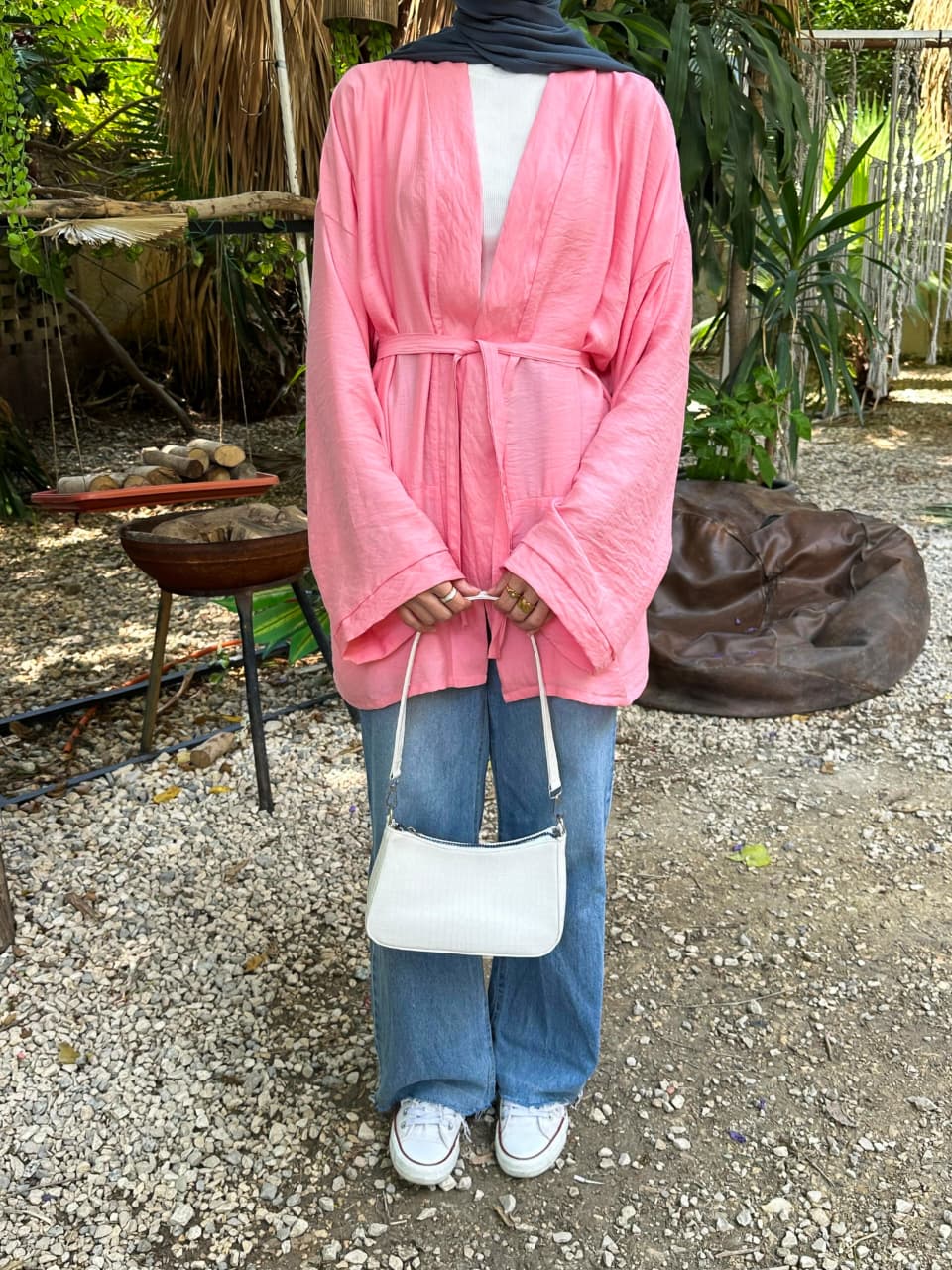 Loose Cotton Cardigan