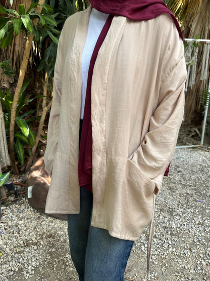 Loose Cotton Cardigan