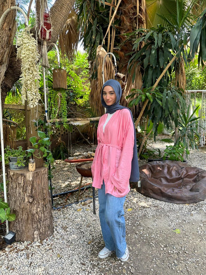 Loose Cotton Cardigan