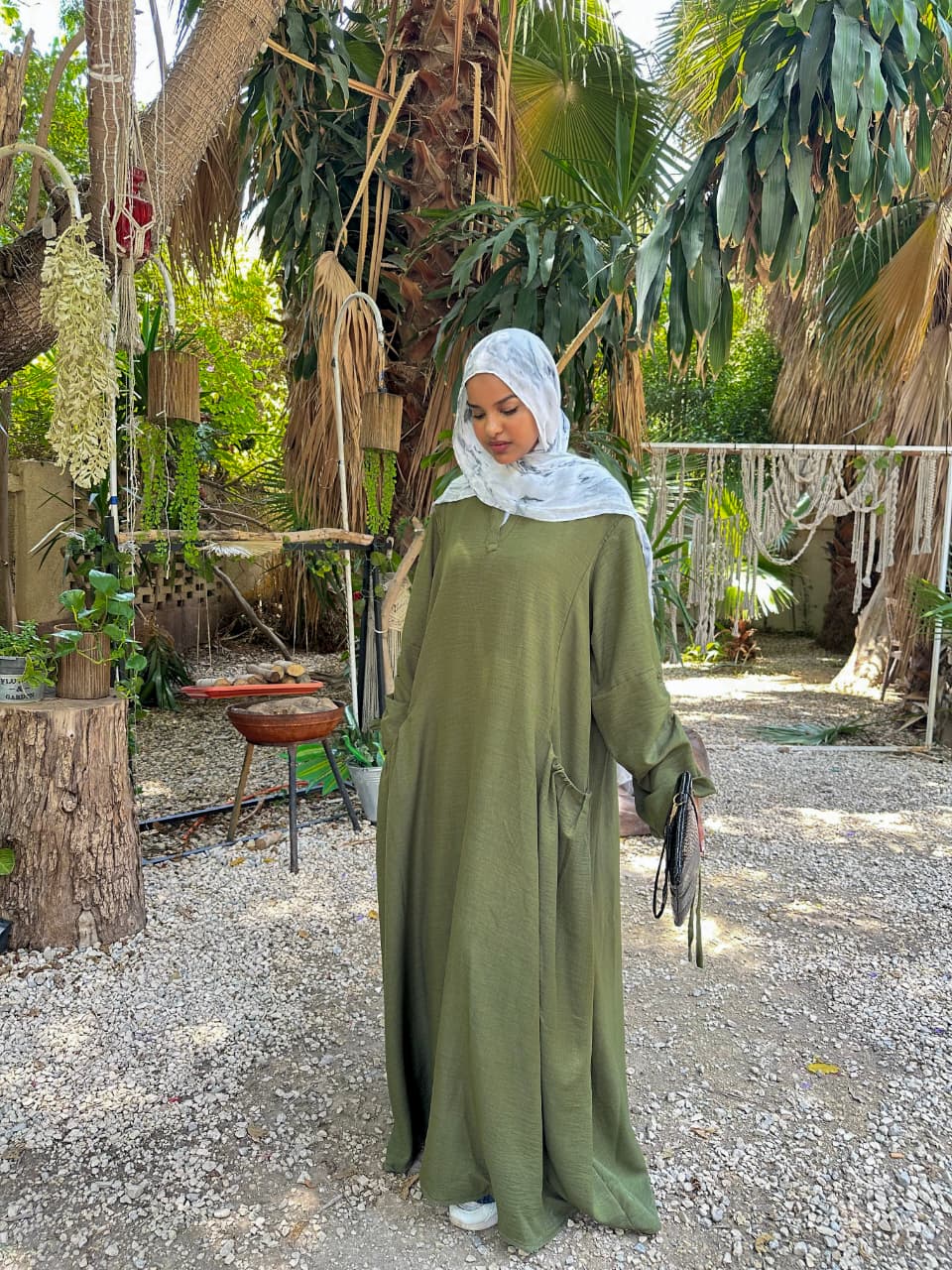 Linen Maxi Dress