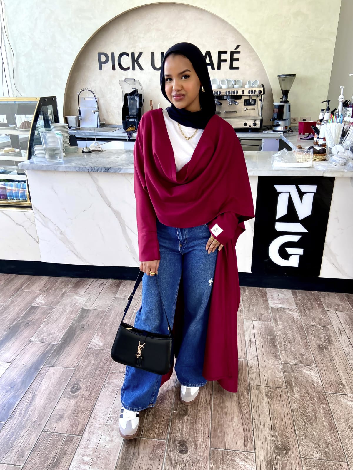 Shawl cardigan