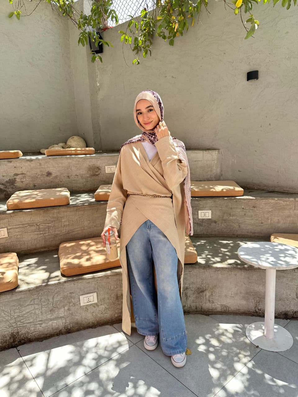 Shawl cardigan