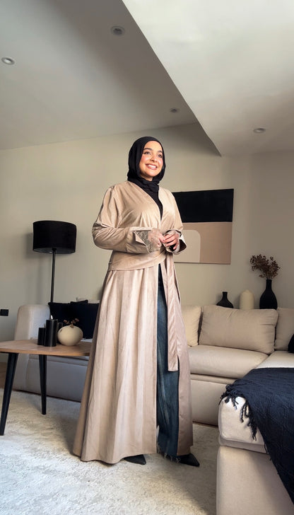 Beige kaftan