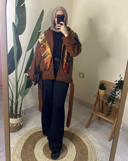 Mini Coat (Havana brown)
