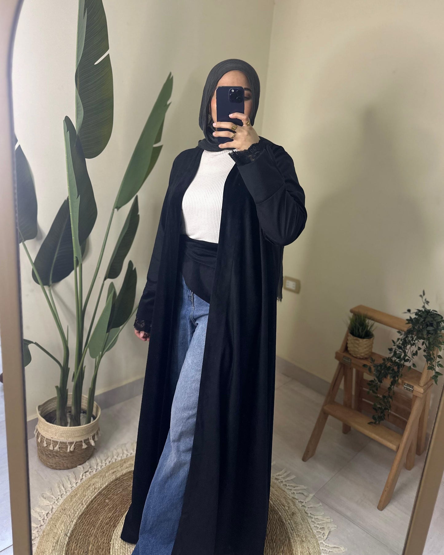 Black kaftan