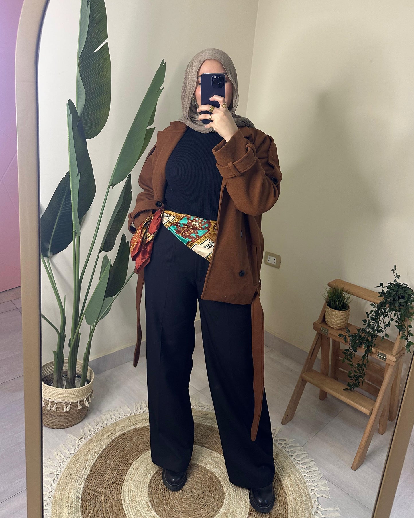 Mini Coat (Havana brown)