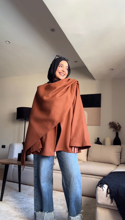 Jacket & Shawl Set ( Havan)