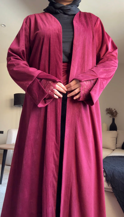 Burgundy Kaftan