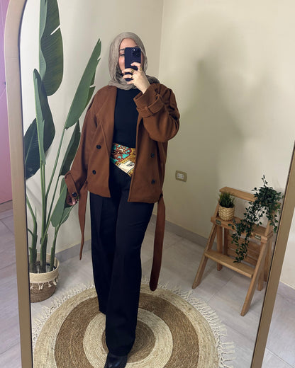 Mini Coat (Havana brown)