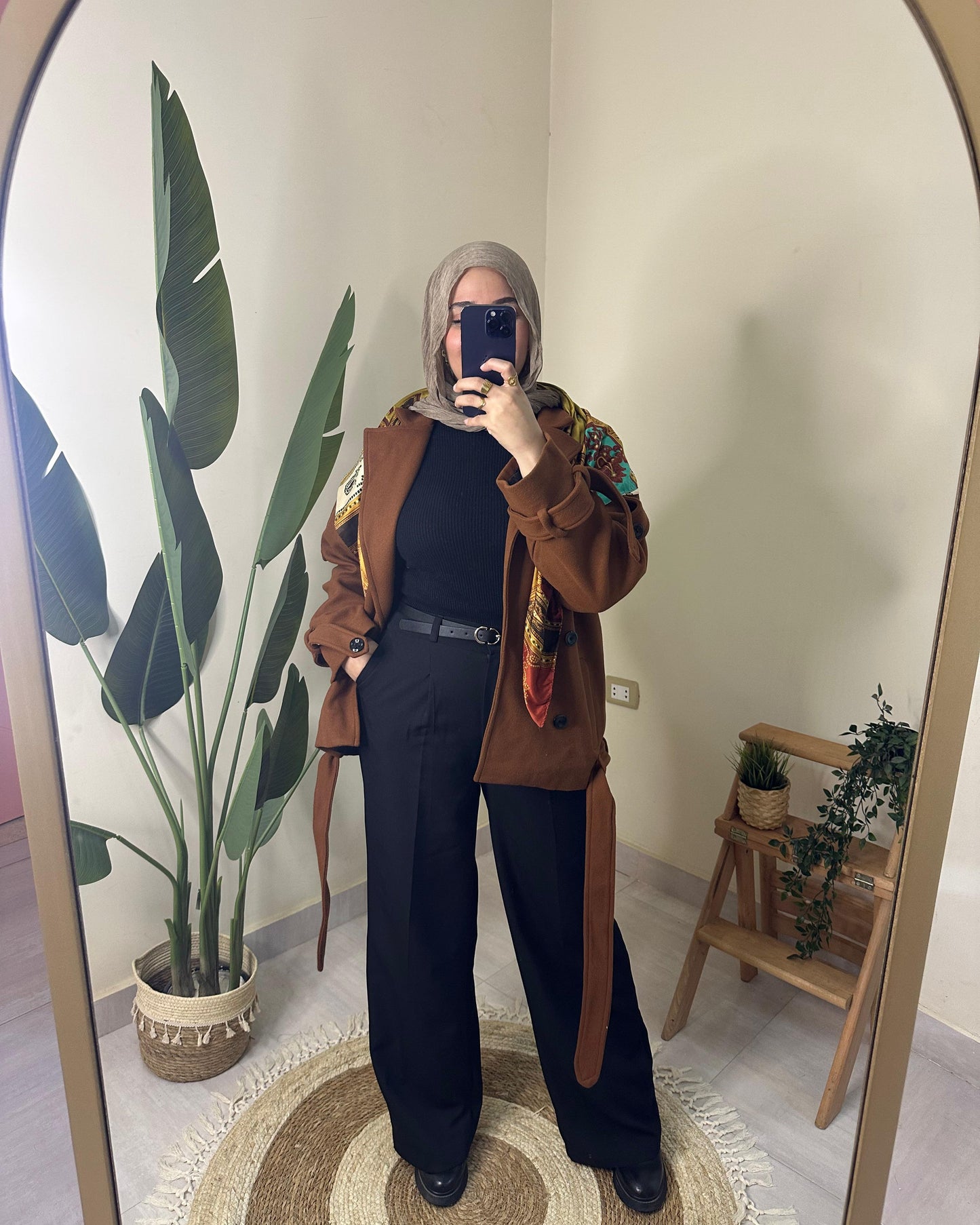 Mini Coat (Havana brown)