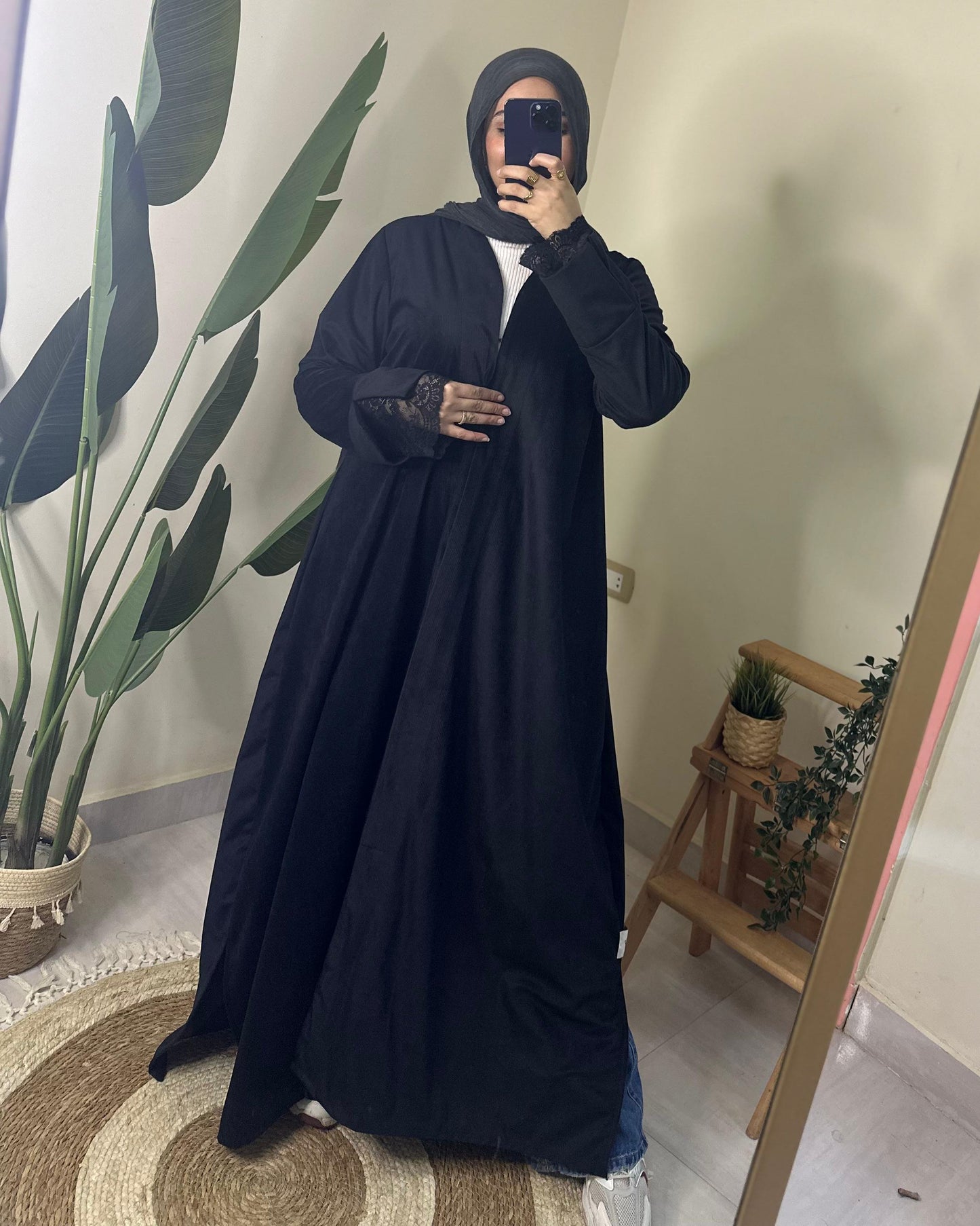 Black kaftan