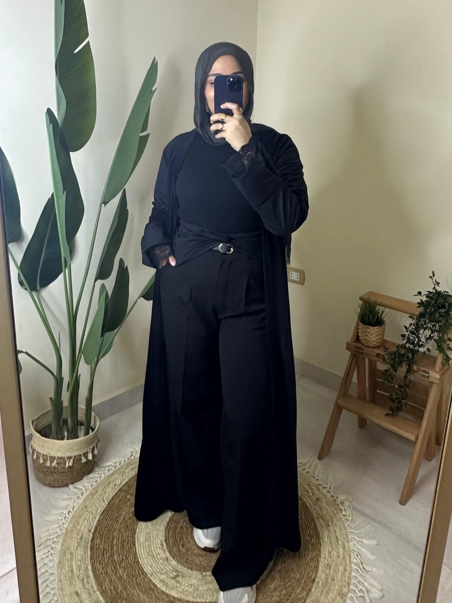 Black kaftan
