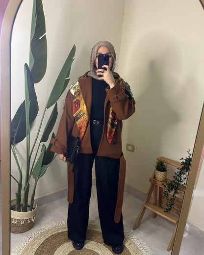 Mini Coat (Havana brown)