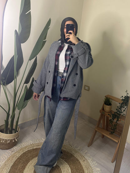 Mini Coat ( gray )